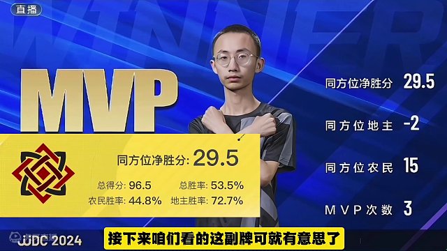 #jj斗地主 贵州混斗联盟4:1北京龙腾四海『MVP：鸡毛飞上天』#比赛现场 #是时候展现真正的牌技