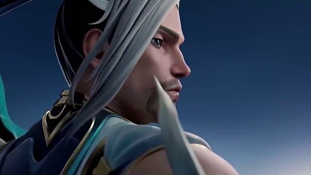 亚索：小小的水墨影子也敢妄想击败我#亚索 #lol手游兰亭序皮肤上线