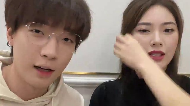 这算是我俩有默契还是没默契？？ #主播蛋白 #情侣#精神状态良好 #蛋白的沙雕日常