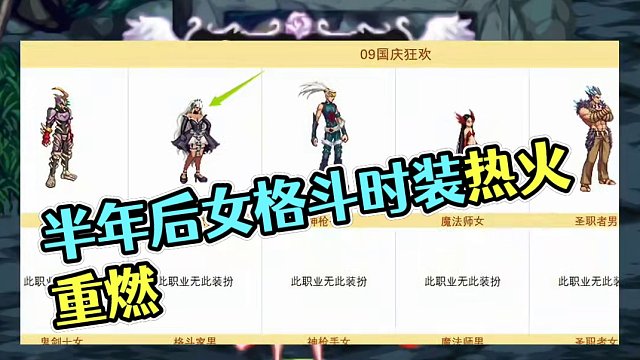 时隔半年女格斗这套时装又火起来了。。。 #dnf地下城 #dnf联动snk #dnf #旭旭宝宝把d