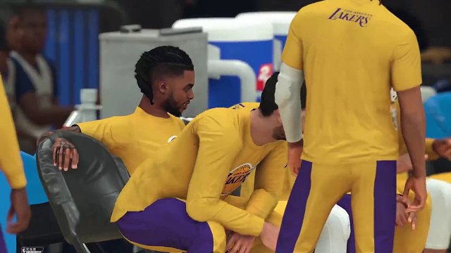 S9赛季 常规赛揭幕周-湖人vs尼克斯 68-61 上半场