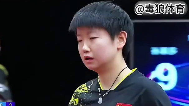 孙颖莎再战陈幸同！受伤也能大杀四方力挽狂澜，无愧国乒大心脏！ 