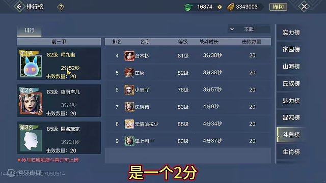 卧槽 这是哪个区？1分39秒通关新斗兽最高难度吗  锁定S1金奖杯了#妄想山海 #妄想山海春日共创 