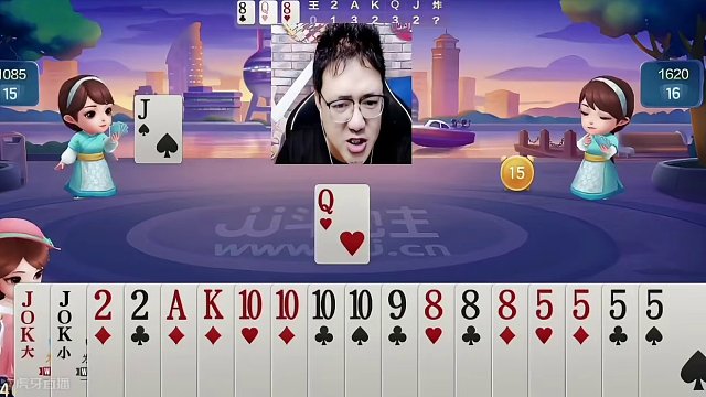 阿酒气焰嚣张开牌一张J，七炸全响真是大快人心！ #JJ斗地主赢大米 #JJ斗地主