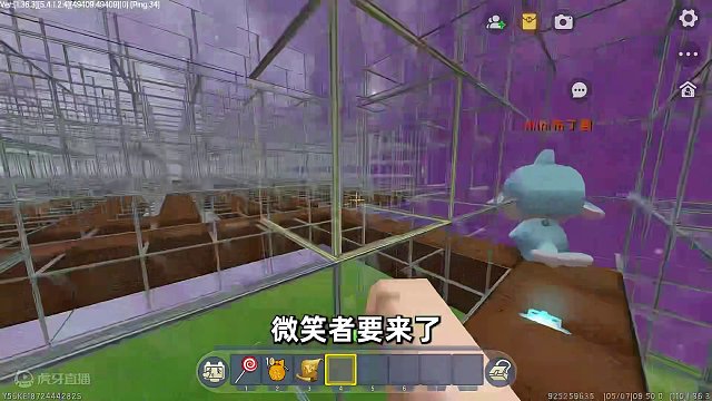 迷你世界：挑战逃离微笑者！汉堡能成功到达终点吗？ #游戏解说 #游戏视频 #生存 #跑酷 #老玩家 