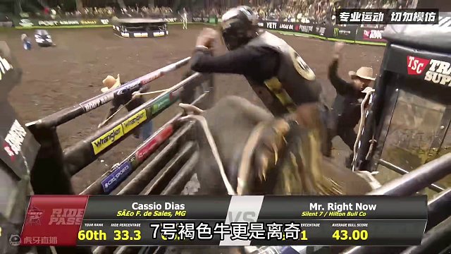 奖金百万美刀！惊险骑牛大赛，谁能在牛背上坚持8秒钟！