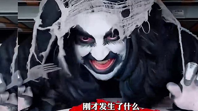 小怪物的面条被染上色，主人一招机智化解尴尬！ #搞笑视频 #搞笑配音 #搞笑