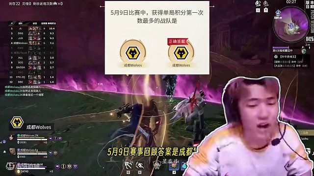 狼队状态火热领跑积分榜！双周赛事进入尾声，谁在掌控雷电或是泥潭苦苦挣扎？#永劫无间 #NBPL #2