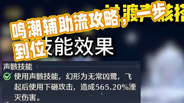 【鸣潮东Sir】丹瑾辅助流攻略 全方位保姆级教学 一步到位！ 你想知道的这里都有！丹瑾辅助阵容搭配！