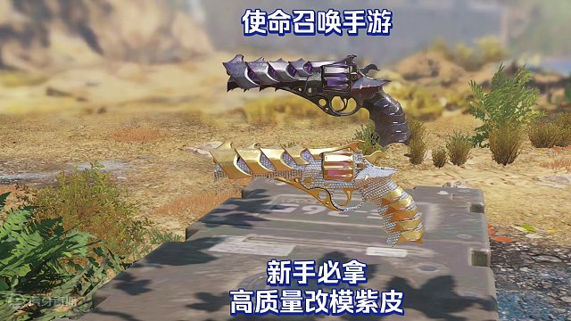 使命召唤手游：玩家必拿的高质量改模紫皮#使命召唤手游 #CODM激励计划 #CODM秘域奇兵 