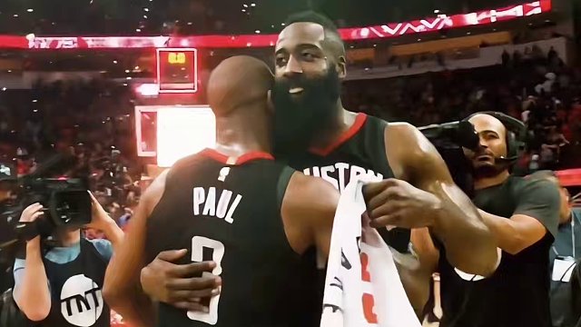 18火勇大战G1，哈登超神铩羽而归#哈登 #库里 #保罗#火勇大战