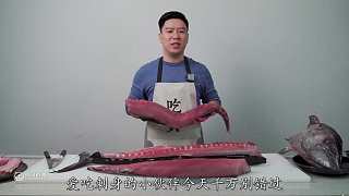 花幾千塊錢買一條52斤的狗牙金槍魚，居然被騙了