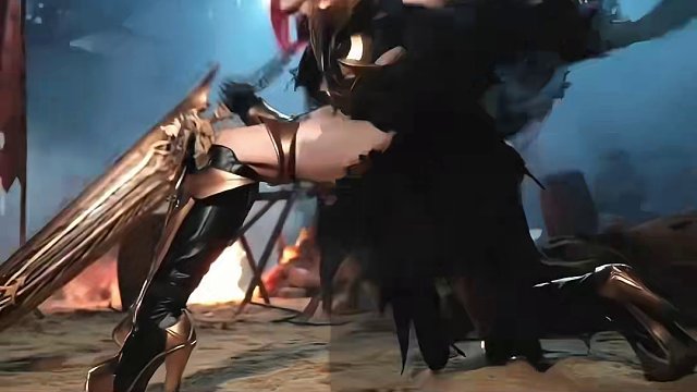 当狂剑士走进现实—我嘞个摩可可豆！为大佬COSER们疯狂打Call！#命运方舟 #命运方舟新职业狂剑