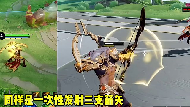 破晓还原王者里的后羿英雄 #王者荣耀#星之破晓#手游#还原