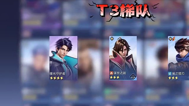 破晓横版格斗玩法英雄强度，非吃鸡玩法排行#星之破晓英雄 #王者吃鸡玩法首曝 #星之破晓攻略