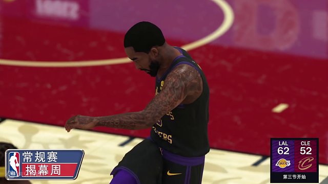 S9赛季 常规赛揭幕周-湖人vs骑士 112-104