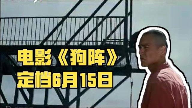 由管虎执导，电影《#狗阵》发布定档预告，并官宣定档6月15日起全国上映！
主演：#黄渤、#闫妮、#彭