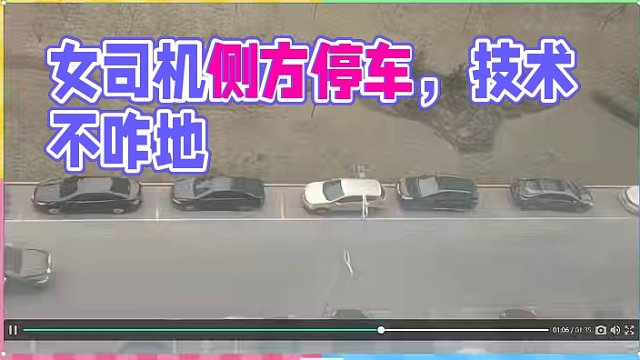 求极致版侧方位停车，你怎么看 #汽车 #侧方位停车