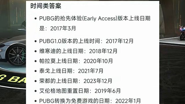 吃鸡知识竞赛，题库答案分享！ 图片素材来源于