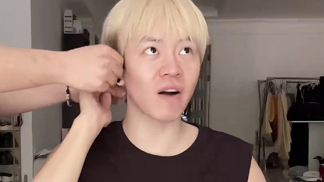 爆改烟熏嫩弟（剃）#大将和3哥 #彩棠小圆管轻透版 #粉底液