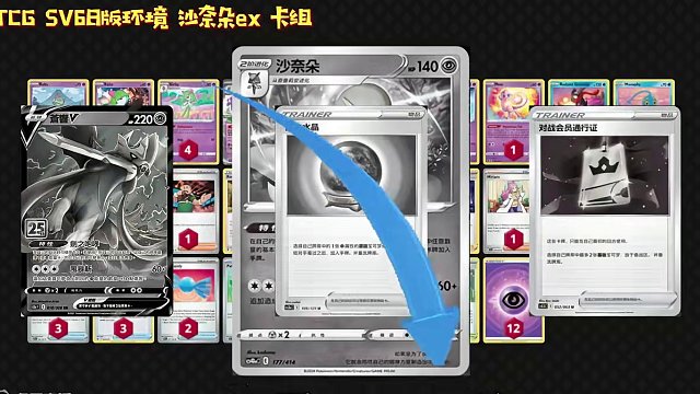 大青菜PTCG日版SV6环境 最期待的卡组 新沙奈朵ex 卡组介绍 #宝可梦卡牌 #ptcg