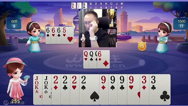 高源教科书式骗炸，九炸狂轰真过瘾啊！ #JJ斗地主赢大米 #JJ斗地主