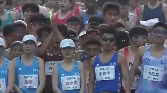 再次回顾一下无锡马拉松巴黎奥运会选拔赛#马拉松 #比赛现场 #跑步治愈一切