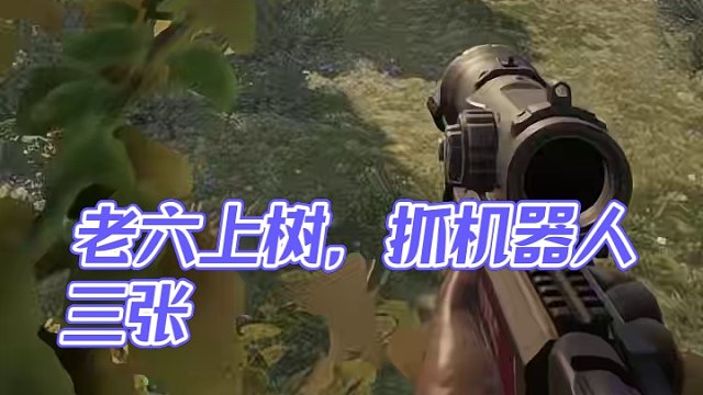 做一只老六，上树趴草，还能给他们六一六 #2024鸡斯卡星火计划 #pubg回忆录  #守护最好的艾