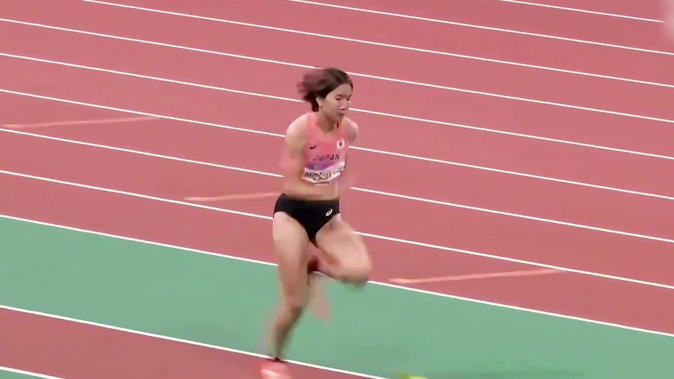 2023年杭州亚运会，中国选手曾蕊封神一跳，以1分之差为中国队斩获一枚宝贵的奖牌#田径 #三级跳 #