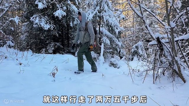 保鲜膜搭建的庇护所，住起来十分舒适 #野外建造 #野外生活 #解压