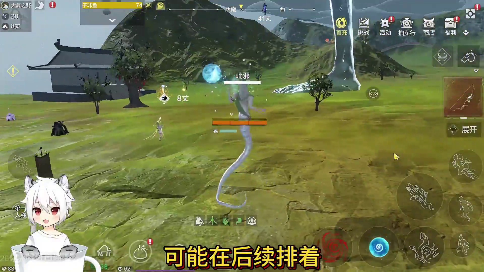 继毗邪重做之后 后续的宠物焕新计划【鲲鲲】终于提上日程 #妄想山海  #宠物焕新 #鲲鲲 #鲲鹏 #