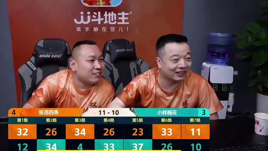 #jj斗地主 双骄杯第二集｜张浩四条4:3小样梅花#是时候展现真正的牌技了 #比赛现场 #旭旭宝宝 