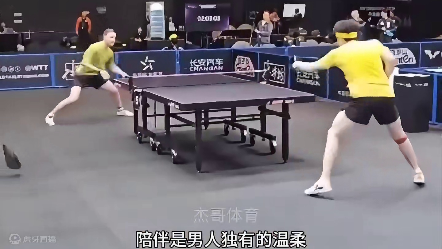 又被王楚钦狠狠的暖到了，邀请波尔一起训练送上特殊的告别礼物，贴心搀扶受伤的梁靖崑走下领奖台。#乒乓球