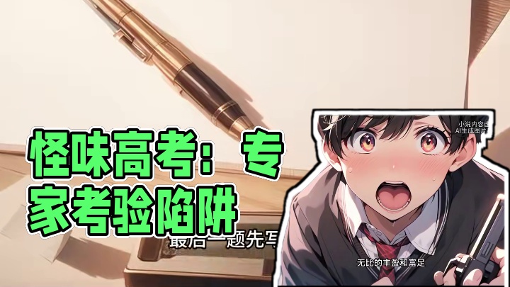 《怪味高考》点击左下角链接，下载书旗小说，即可看到后续