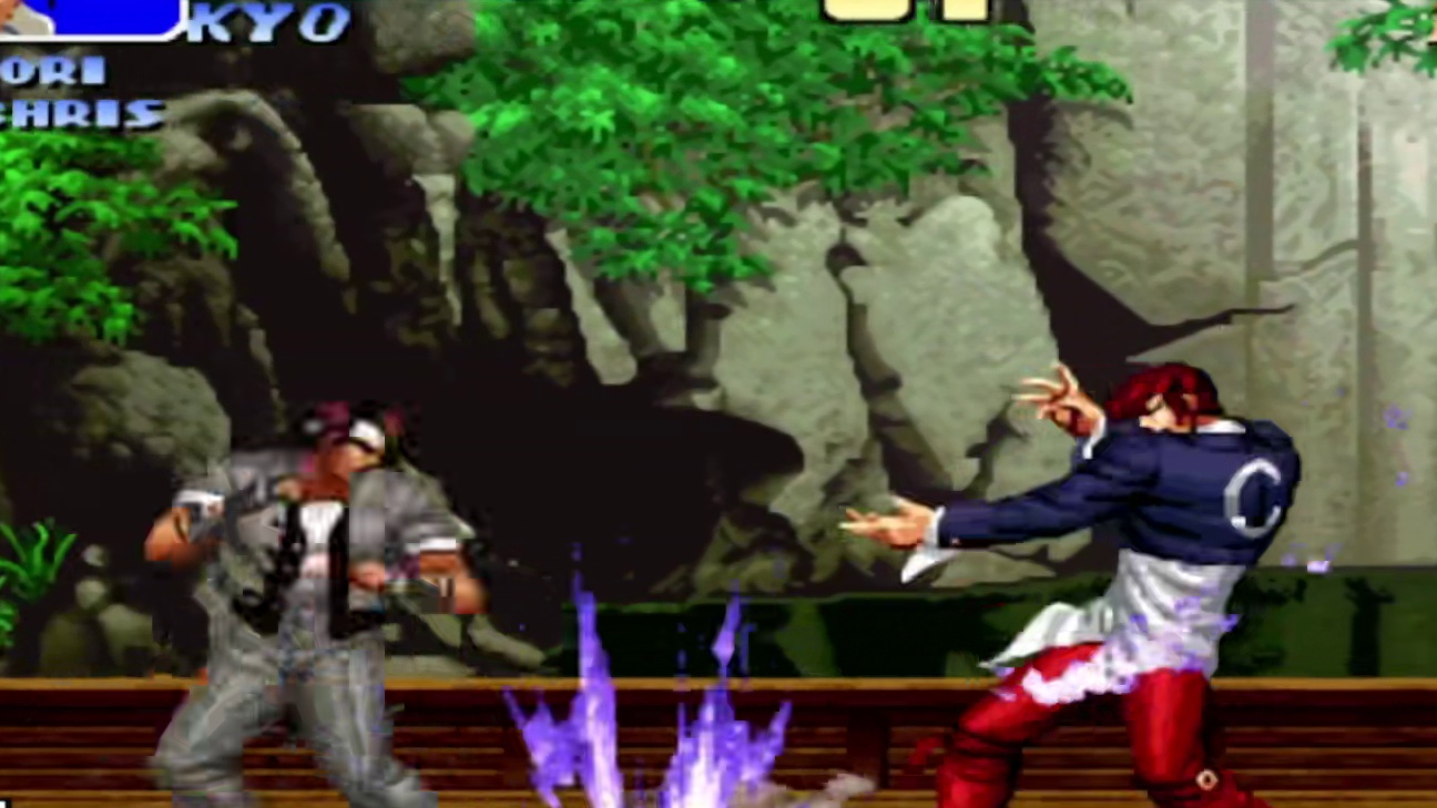 拳皇98：短兵相接正面击溃世一草薙京？大口的宇宙草还能否稳住