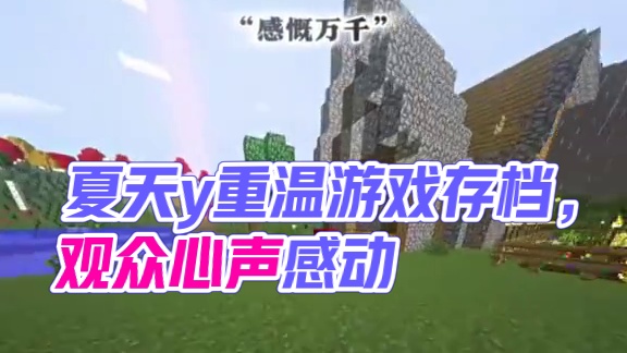 #我的世界 #夏天y #主播 #游戏流量风向标 “所以大家都长大了..是吗？”