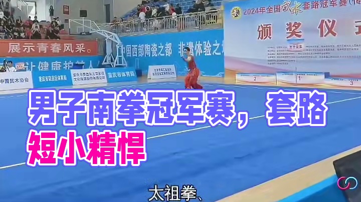 男子南拳季军 #武术 #南拳 #冠军赛 #传统武术 #中华武术博大精深 武术套路冠军赛男子南拳第三名