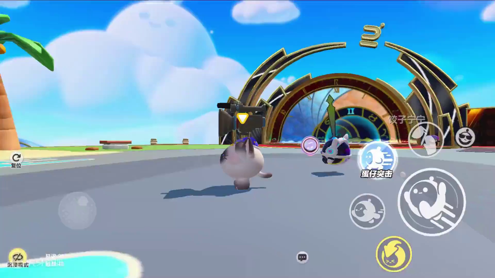 蛋仔派对：不要拍照！新相机有危险，拍照会让人变消失 #蛋仔派对 #刘口水欧巴 #刘口水解说 #蛋仔派