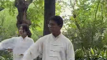 任何人和事，时间终会给我们答案，在细水长流的日子里，不说永远，只说珍惜#日常训练 #太极拳#一见爱上