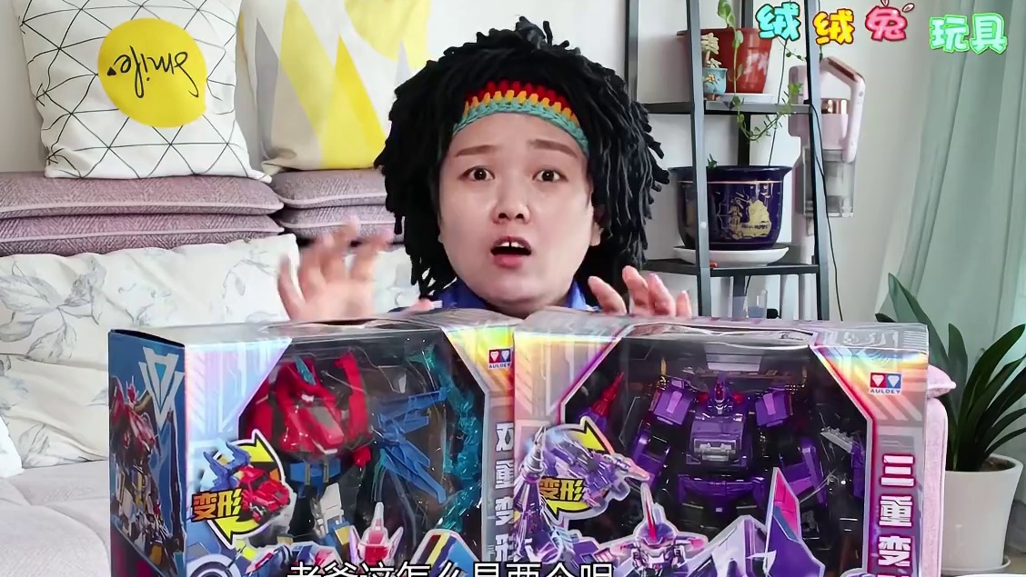 老爸的量子战队VS儿子的量子战队机器人 谁的最炫酷 #量子战队 #量子战队超能变 #趣味玩具 #玩具