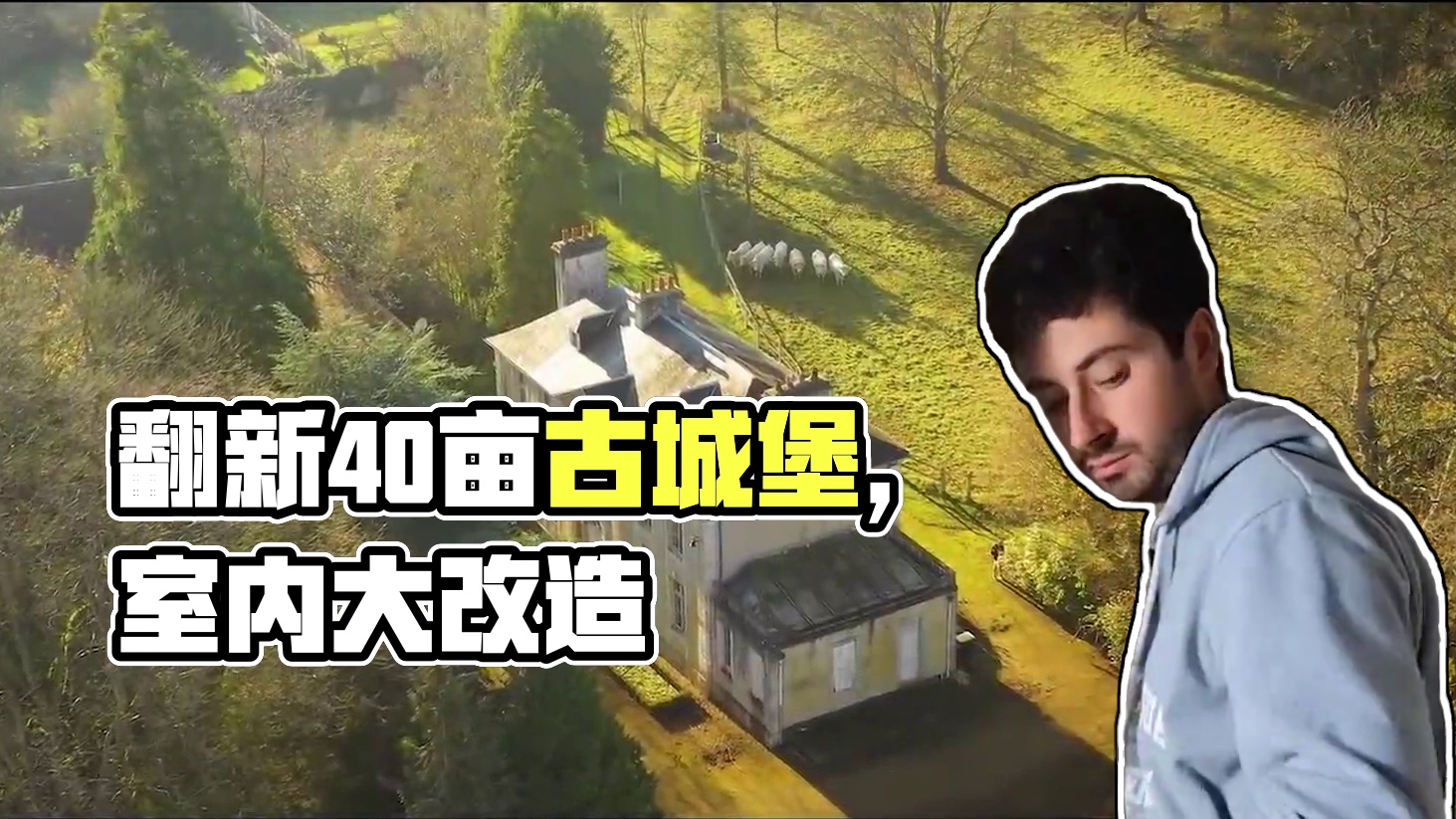 没见过翻新真好看的城堡 #野外建造 #野外生活 #解压