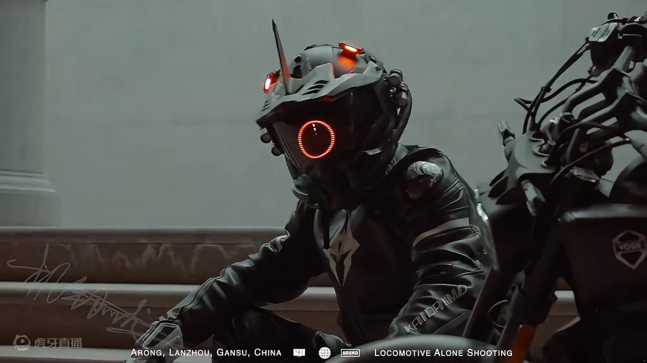 少年有梦 不至于心动#机车 #黑武士 #无极