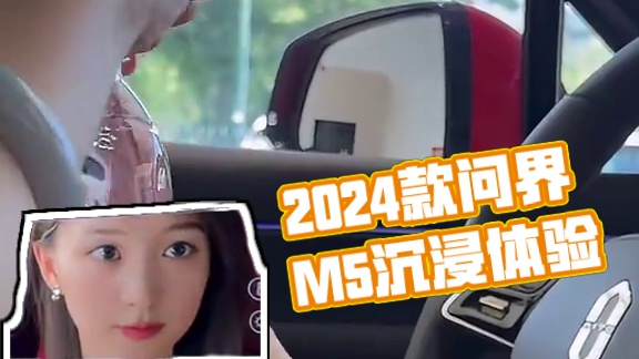 2024款问界M5，跟我一起沉浸式体验#问界新m5 #莉卡种草