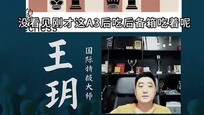 纳道尔夫-异向易位对攻 纳道尔夫-异向易位对攻#国际象棋 #国象七点半 #锦标赛 #比赛 #王玥 