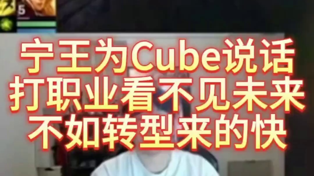 宁王称打职业如果没前景不如去陪玩