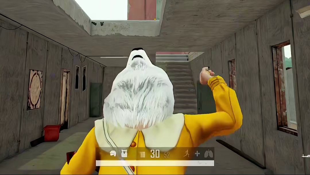 有人钢枪，有人伏地 #绝地求生 #pubg