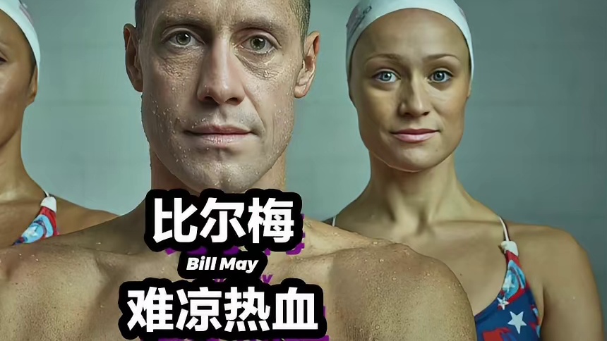 比尔·梅，被拒绝了25年的孩子，最终成为史上第一位花泳世界冠军#运动 #梦想