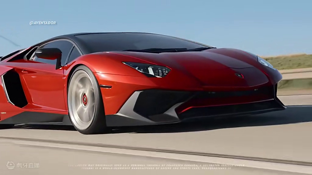 “超跑可以带你去任何地方 包括她的心里” #兰博基尼埃文塔多