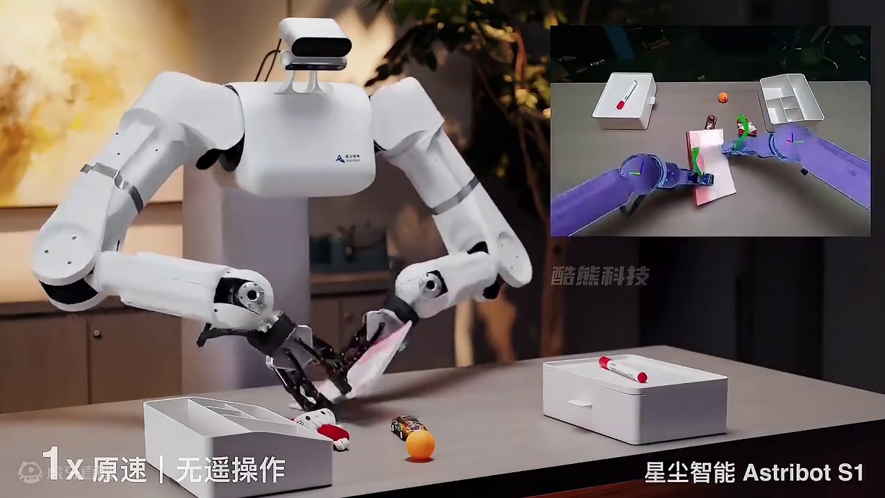 惊！国产AI机器人Astribot S1，灵活度爆表，挑战你的想象 #机器人 #人工智能 #科技