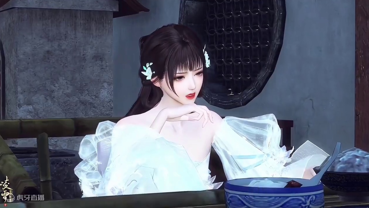 第285集♡演戏太过的县太爷#逆水寒ol #二次元 #古风 #动漫 #原创